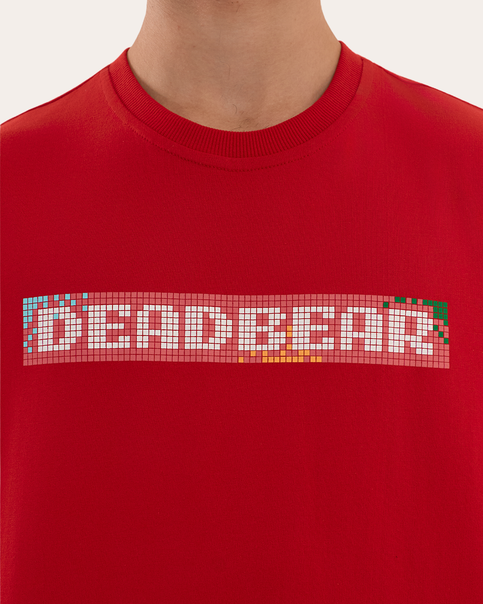 Pixel Tee Red