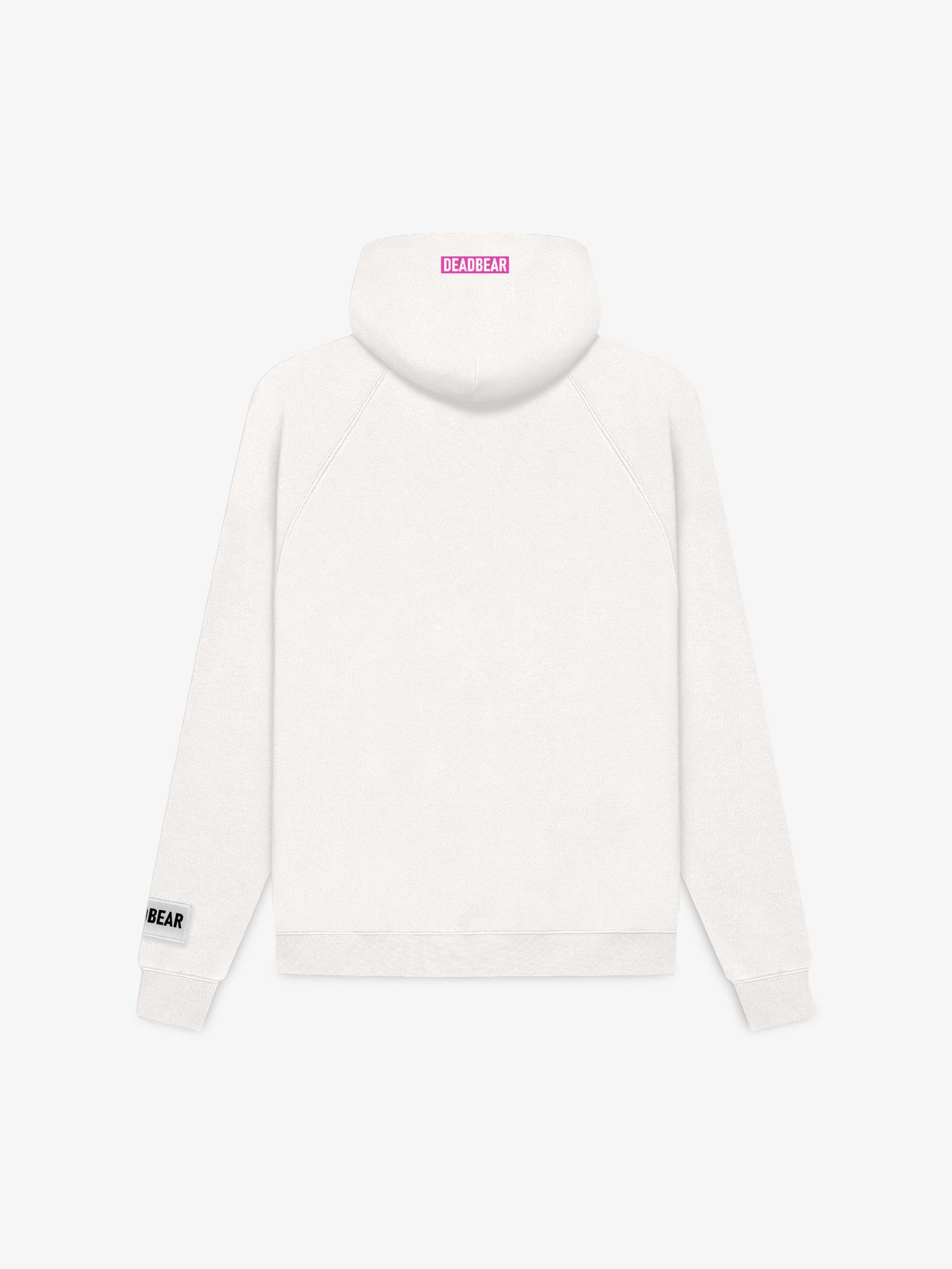 Cream White Graphic Hoodie