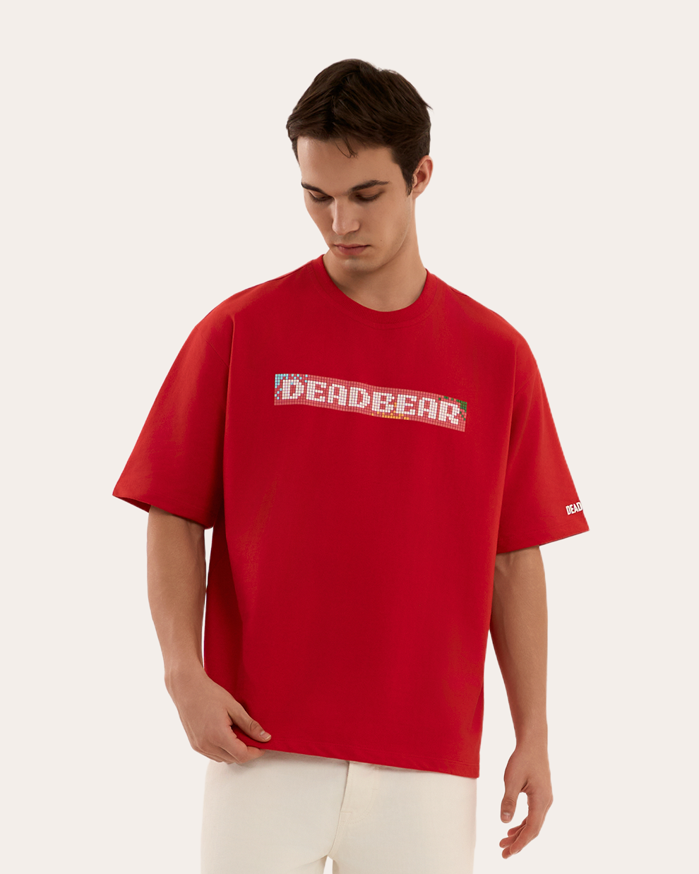 Pixel Tee Red