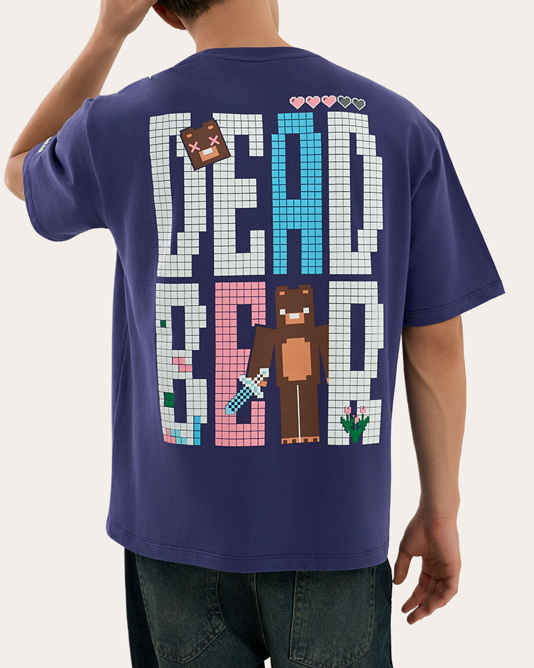 Pixel Tee Purple