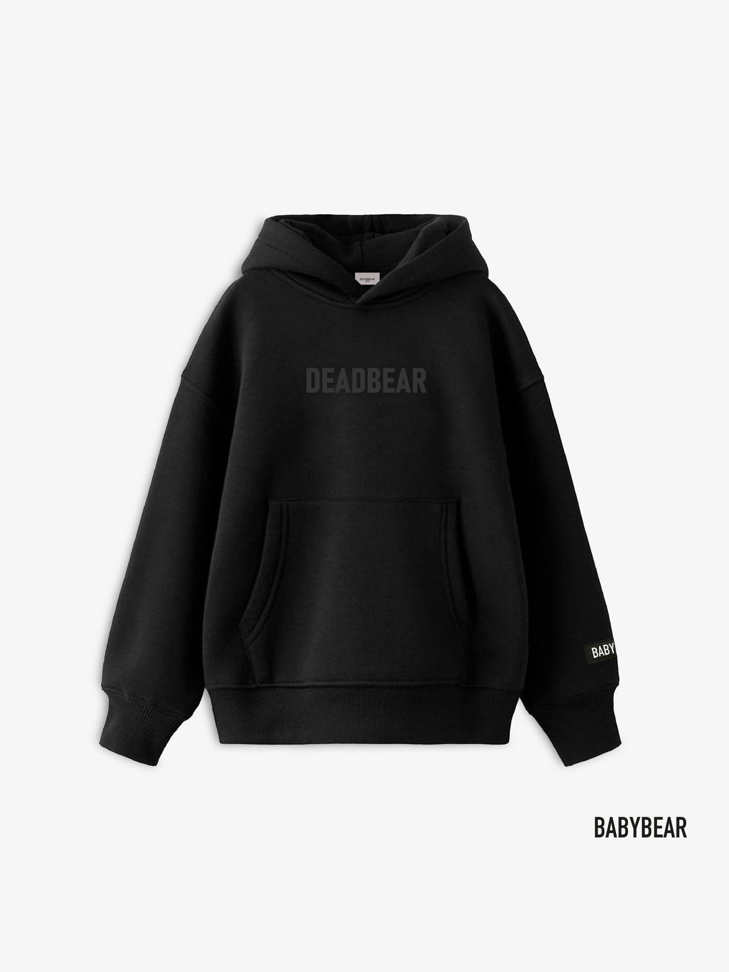 Babybear Black Hoodie - for kids