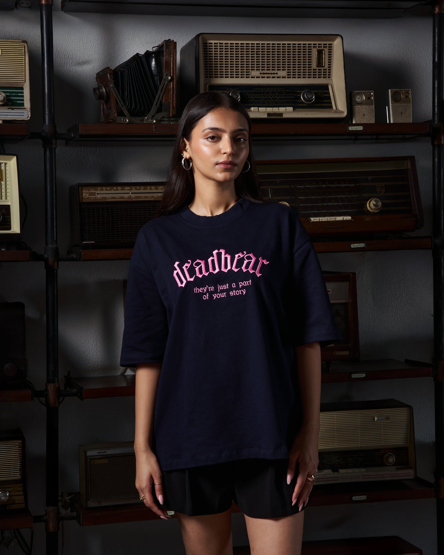 Phases Tee Navy