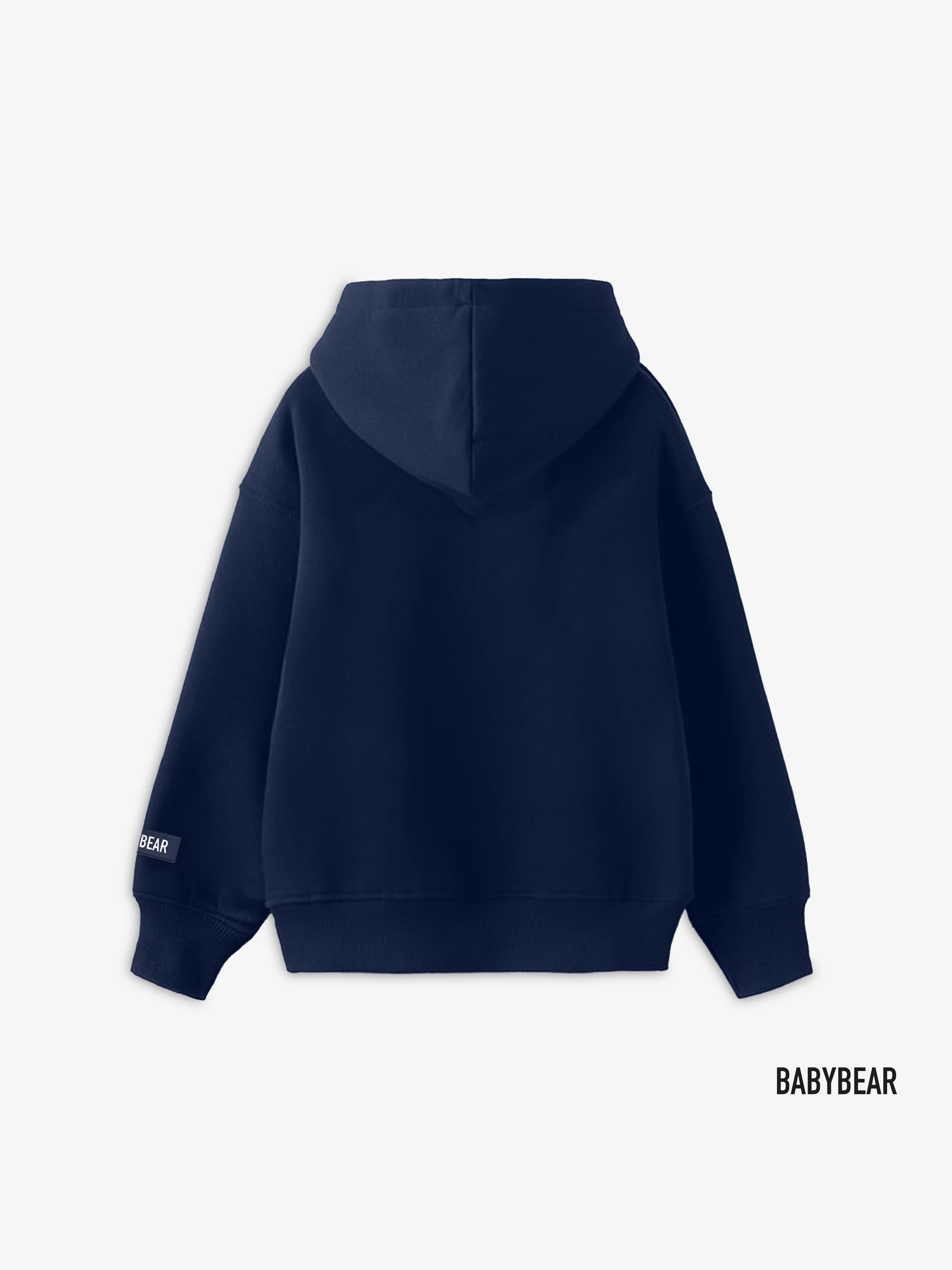 Babybear Navy Blue Hoodie - for kids