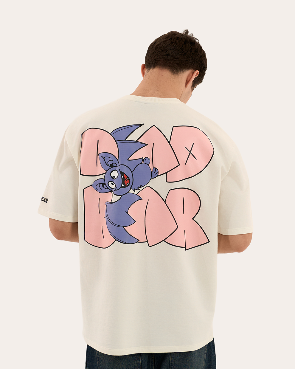 The Bat Tee Cream White