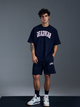 Distressed Navy Tee