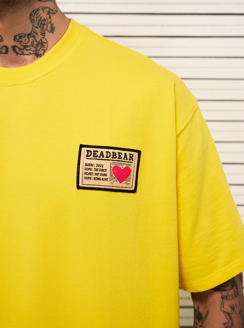 Mugshot Tee Yellow