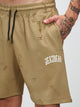 Distressed Brown Shorts