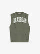 Distressed Olive Tank