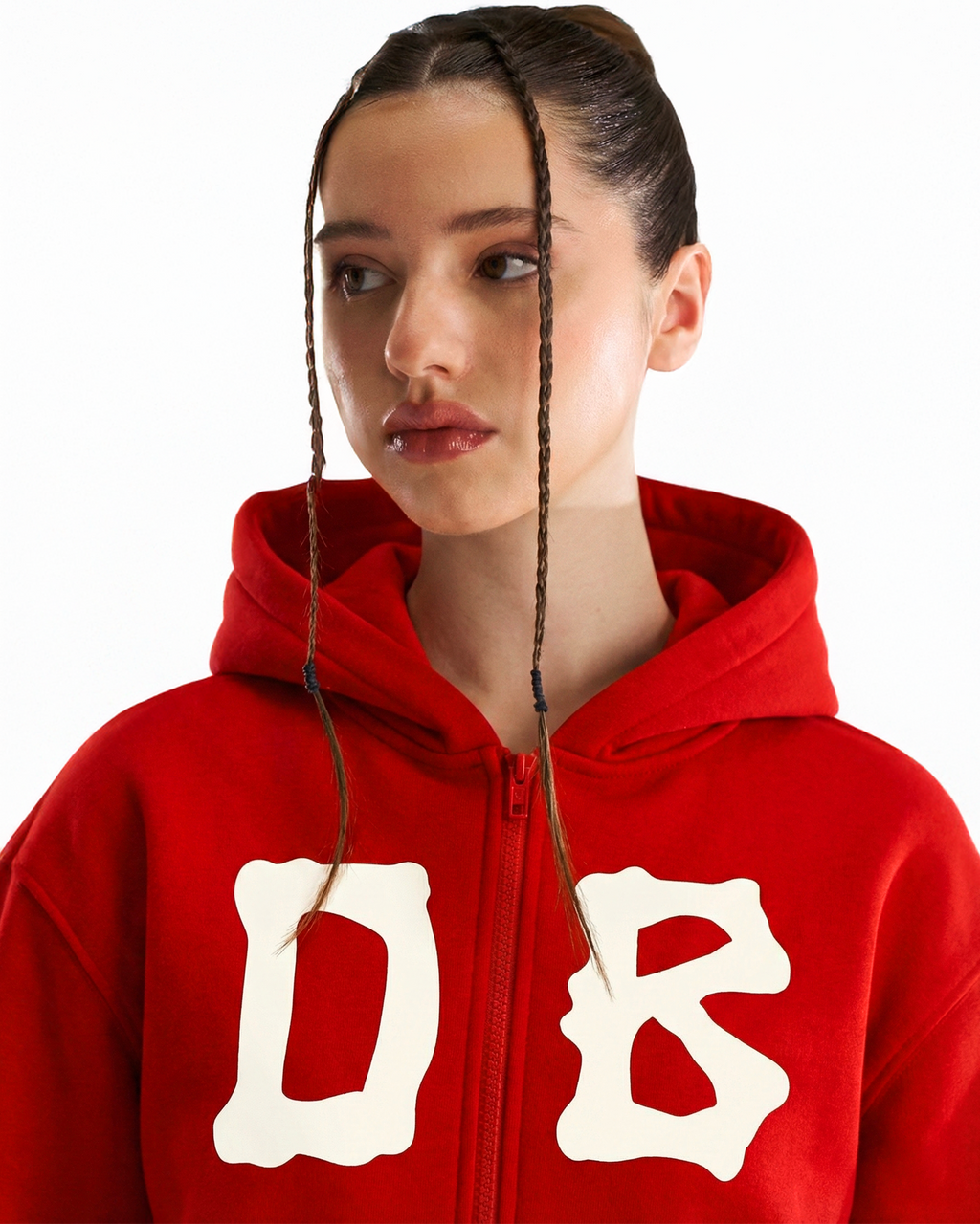 Bone Zipper Red