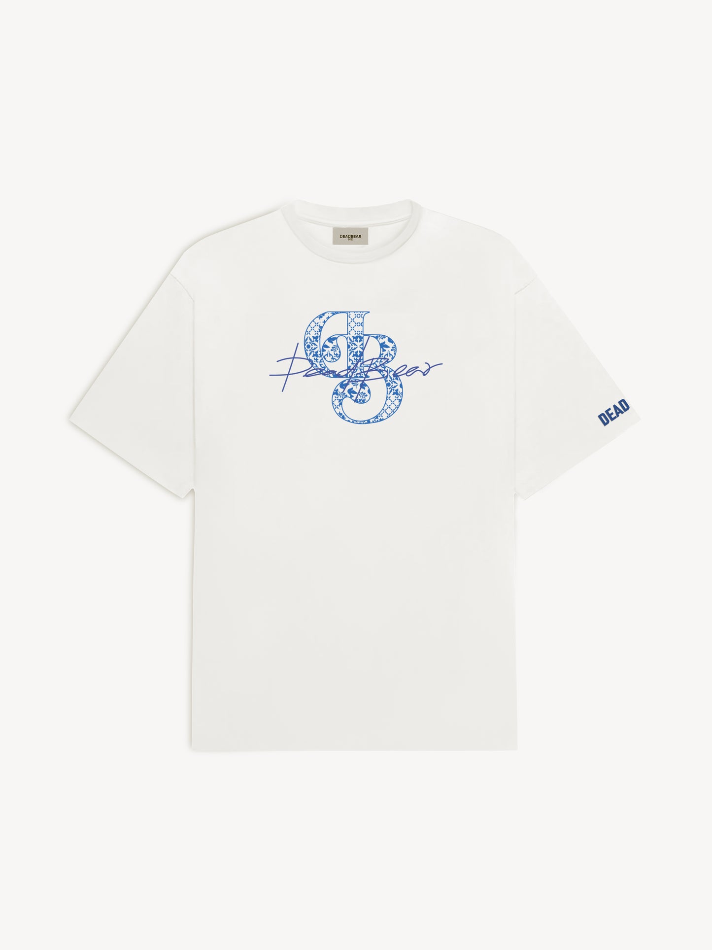 The Headphone Tee Cream White