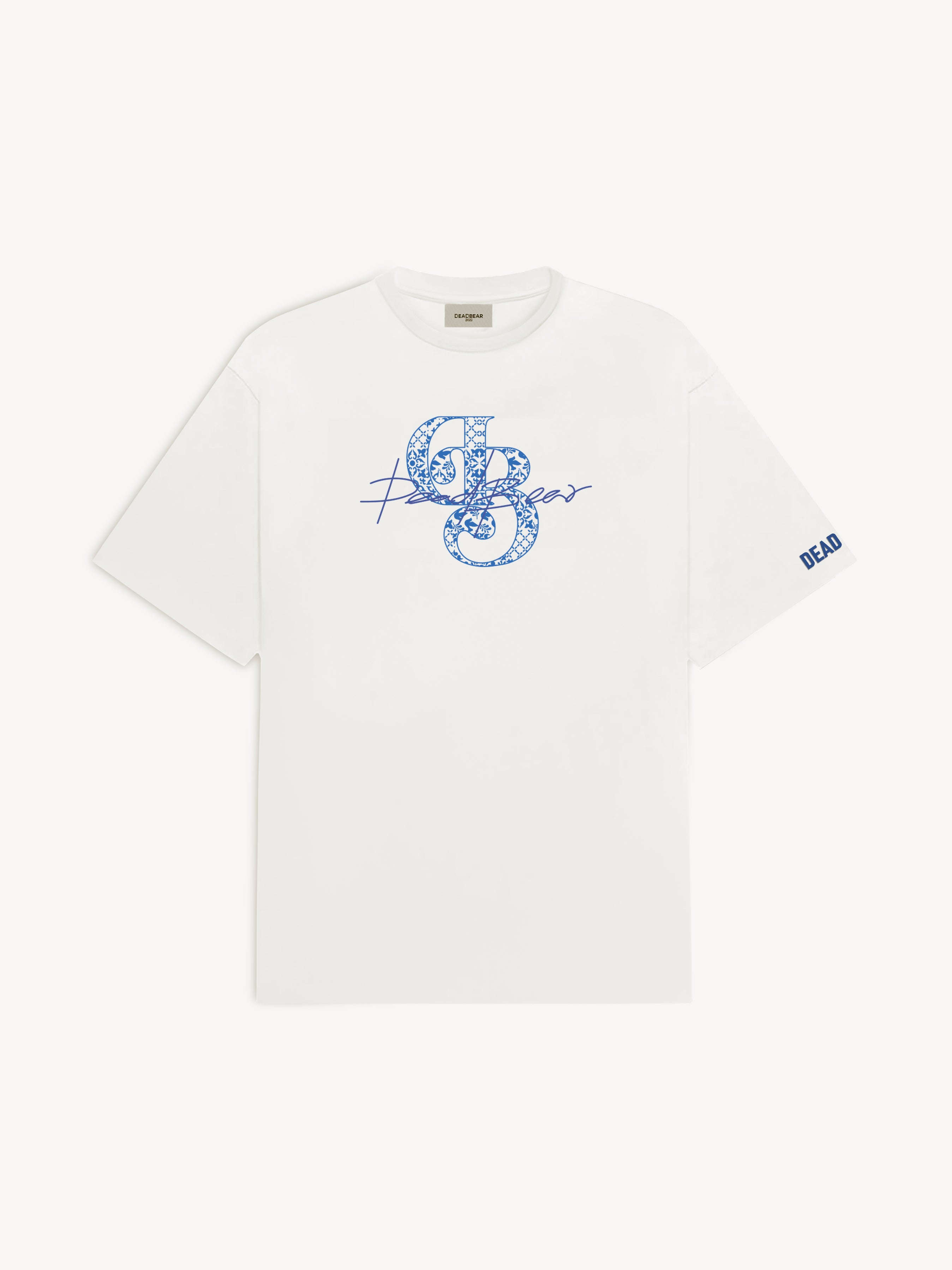 The Headphone Tee Cream White