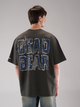 Fake Denim Tee Grey