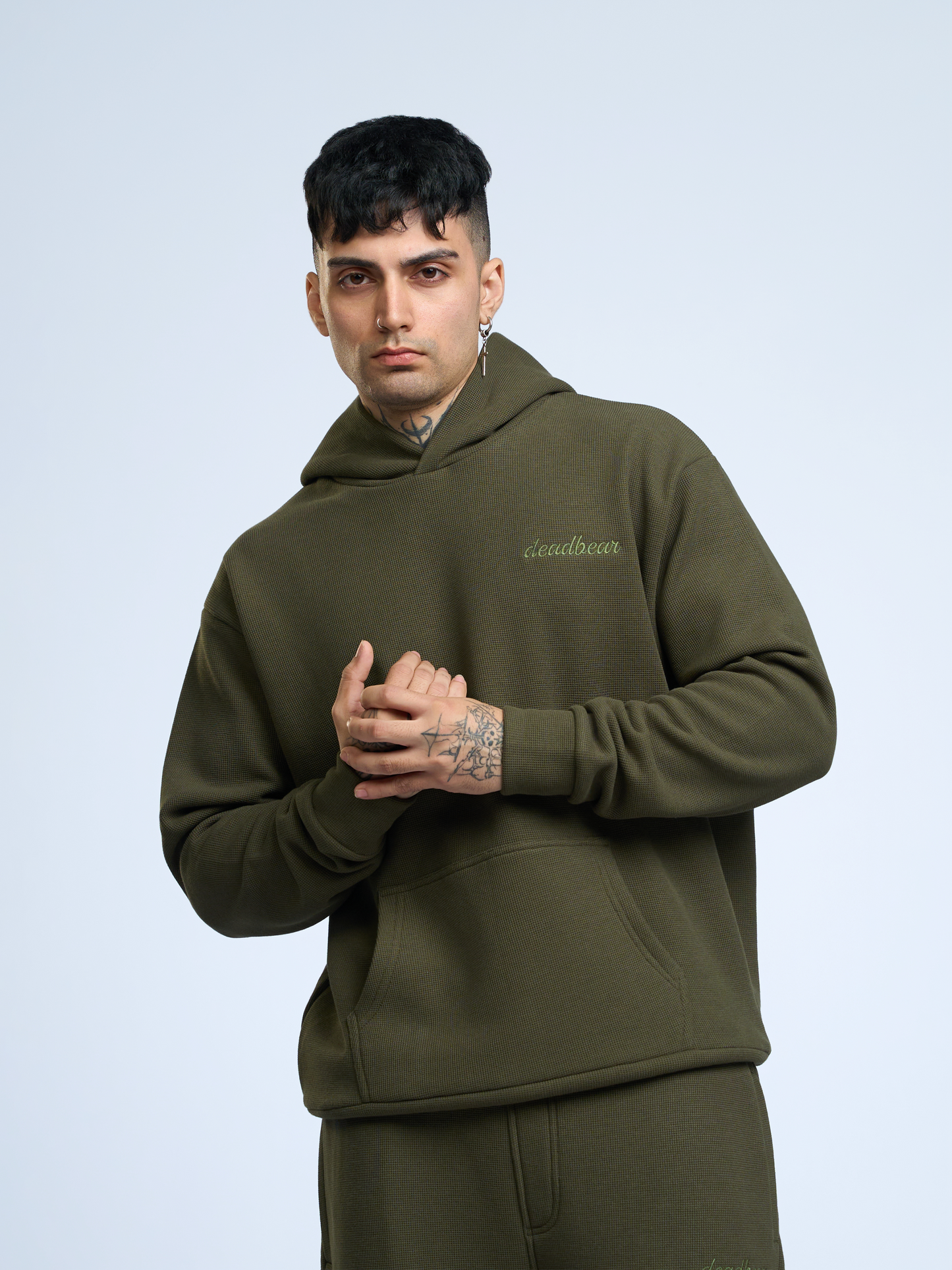 Co-ord Hoodie Olive
