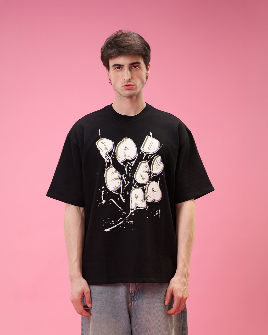 Explode Tee Black