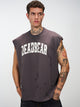 Distressed Ash Grey Tank