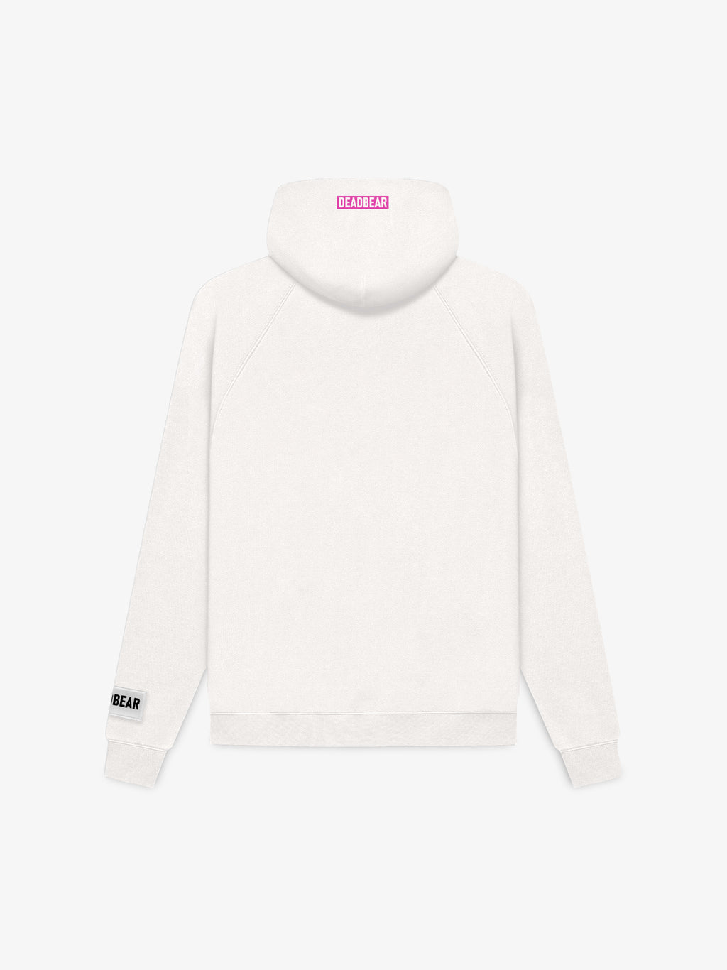 Cream White Graphic Hoodie