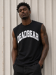 Waffle Tank Black