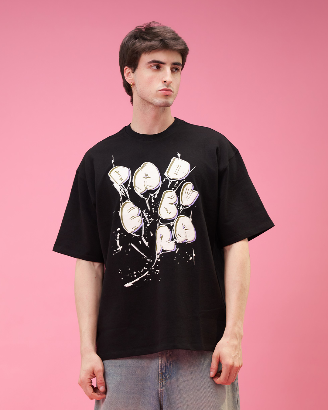 Explode Tee Black
