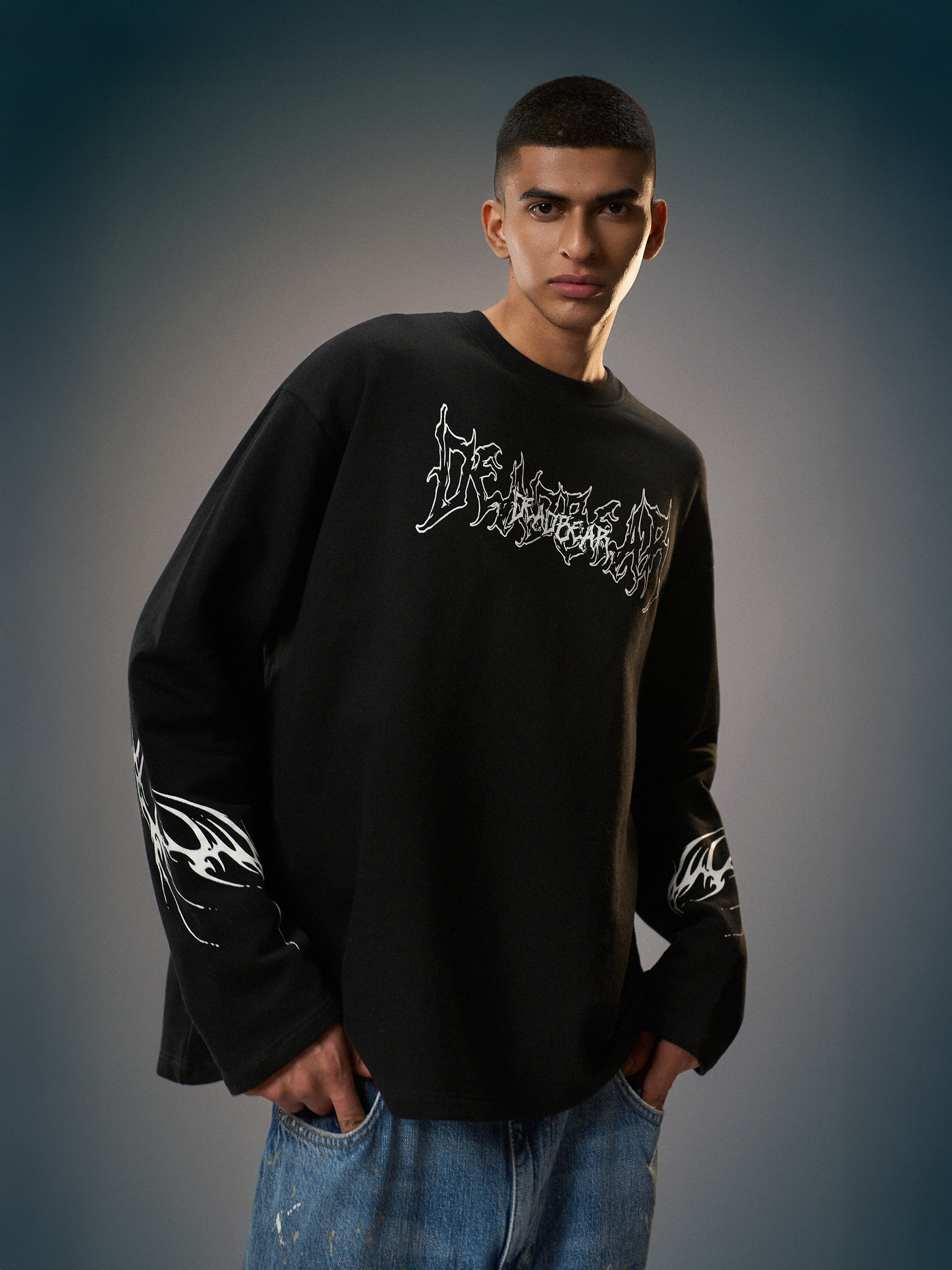 Flames 2.0 Tee Black