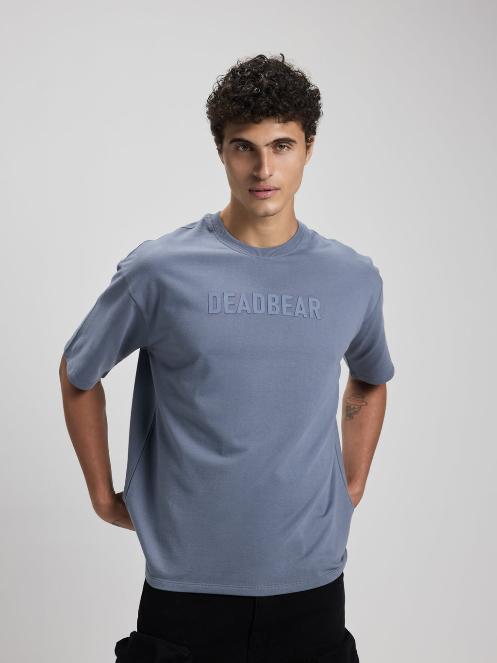 Basic Slate Blue Tee