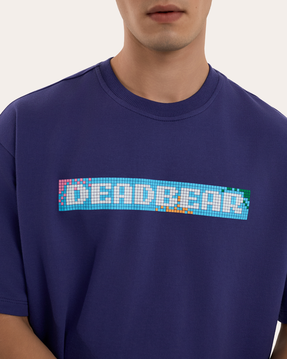 Pixel Tee Purple