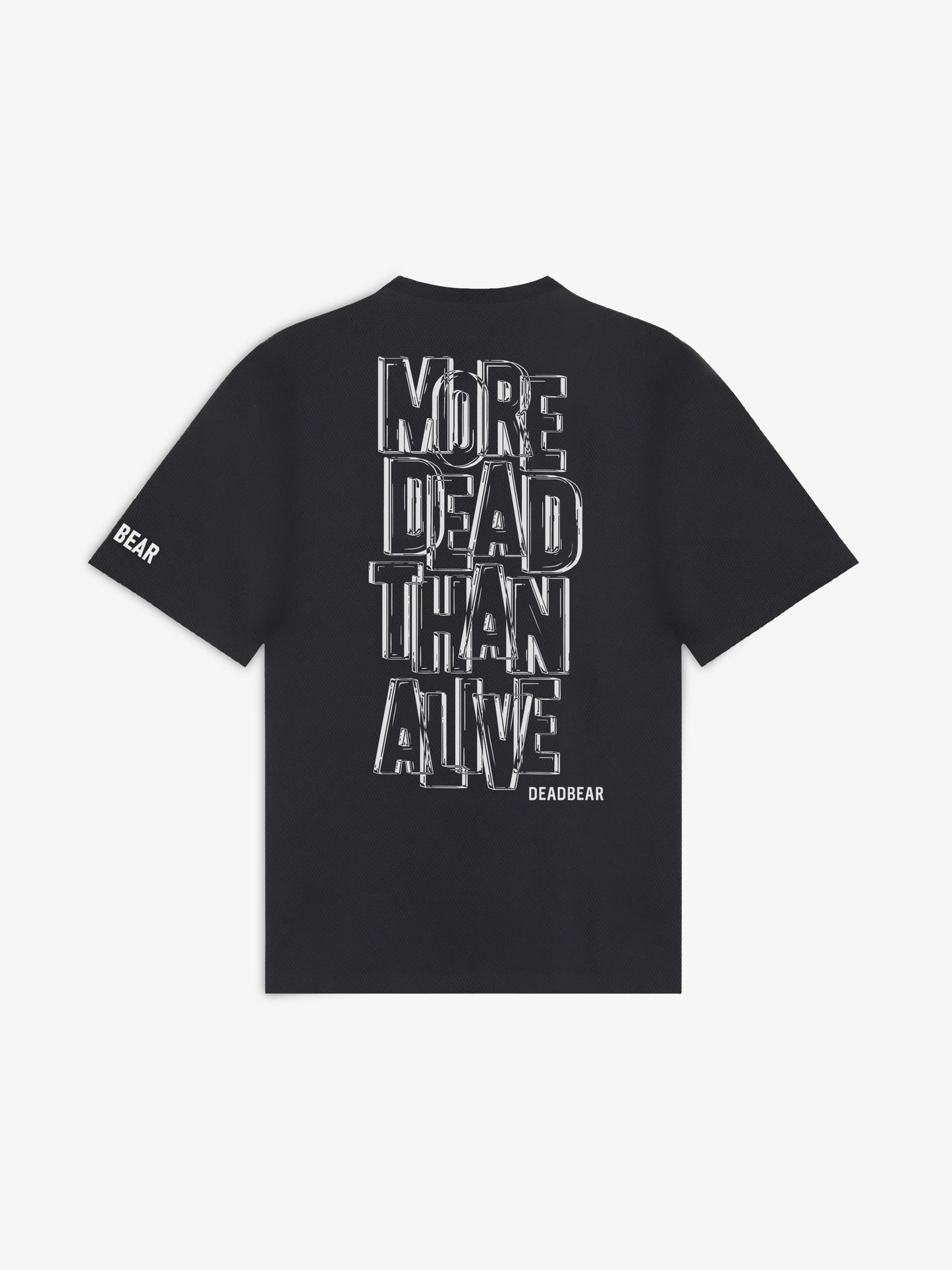 More Dead Than Alive Black Tee