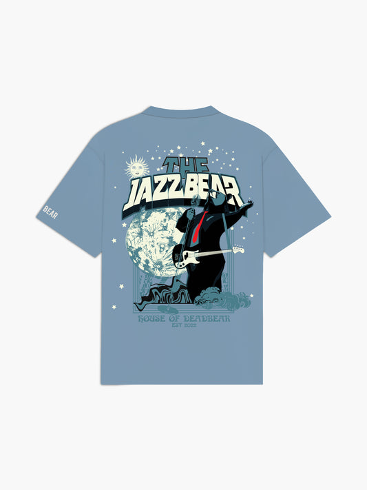 The Jazzbear Tee Blue