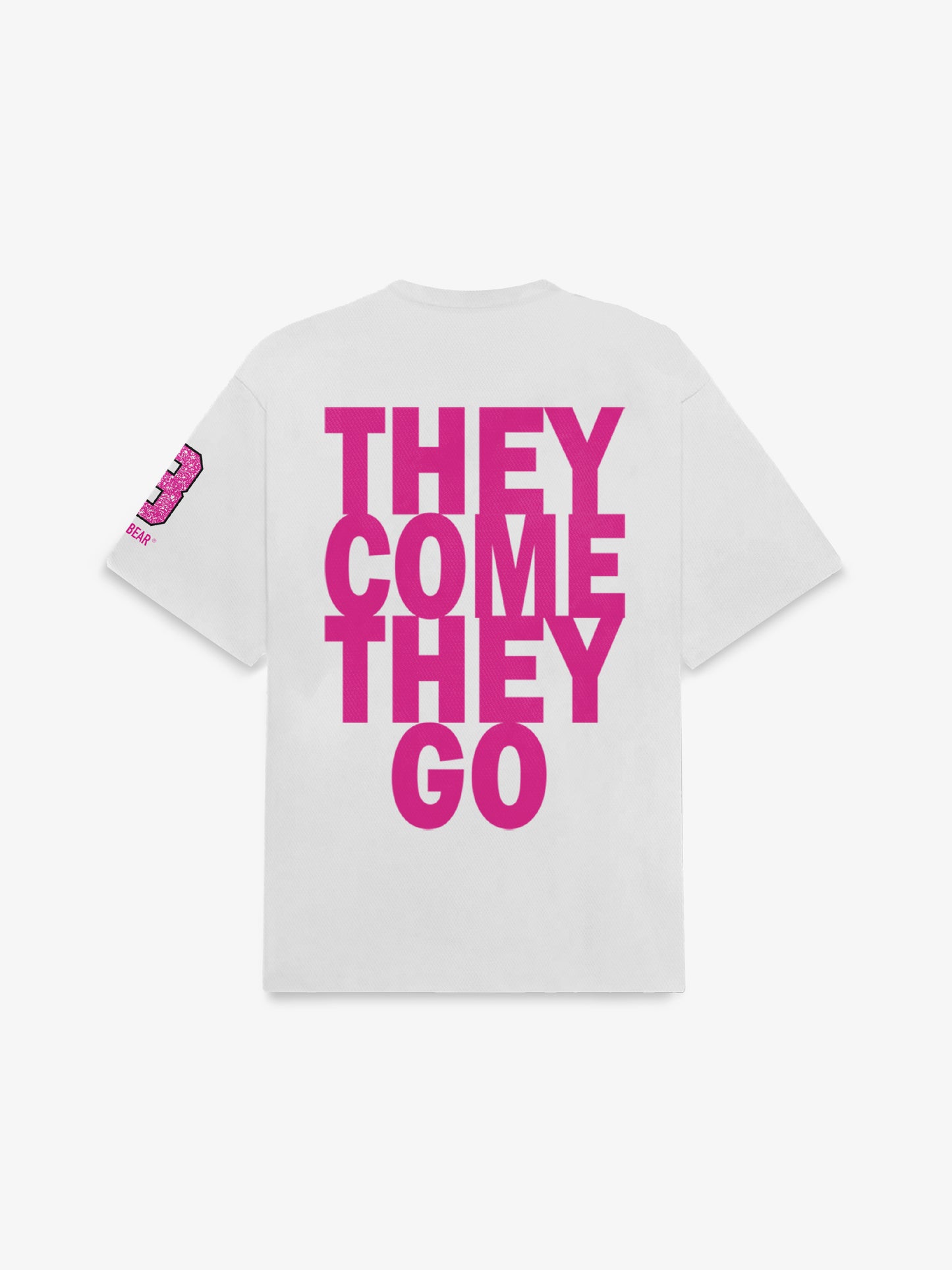 They Come They Go Cream White Tee