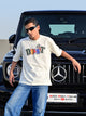 SUPERCAR LOVER TEE CREAM WHITE