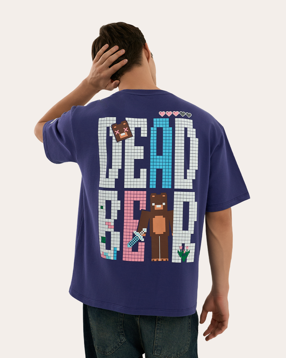 Pixel Tee Purple