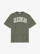 Distressed Olive Tee