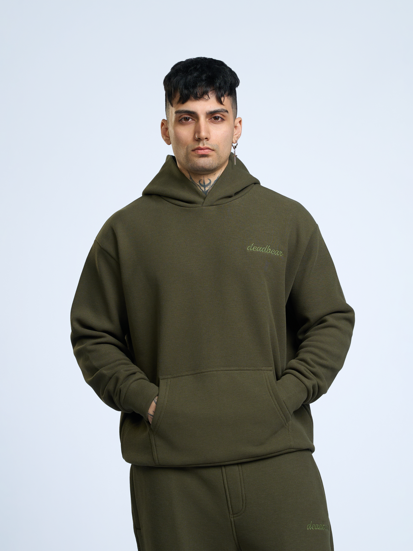 Co-ord Hoodie Olive