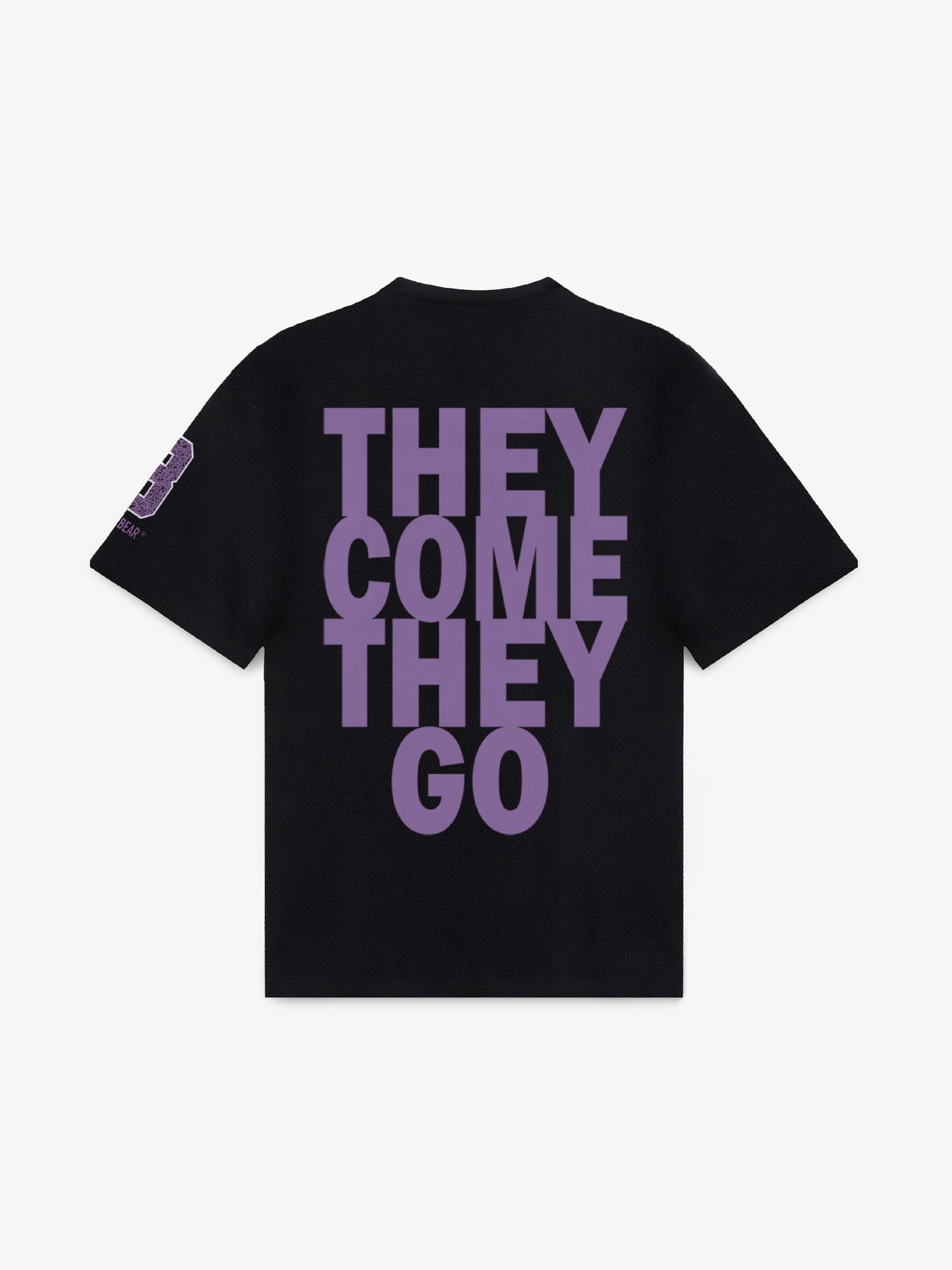 They Come They Go Black Tee