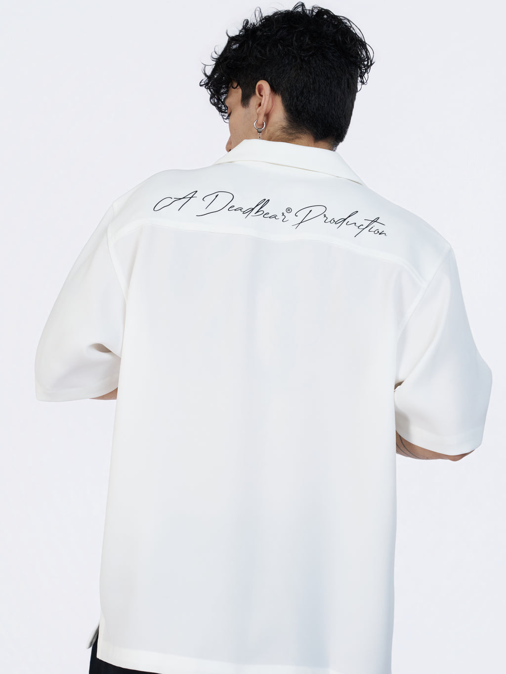 Bowling Shirt White