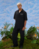 Scribbled Logo Shirt Black