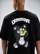 Scribbled Bear Tee Black