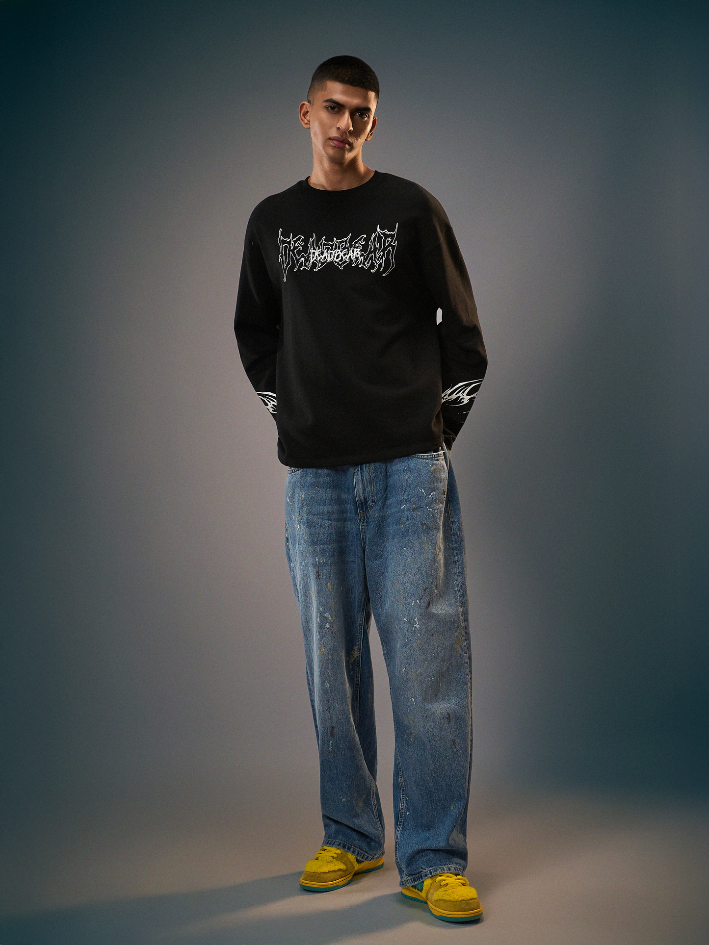 Flames 2.0 Tee Black