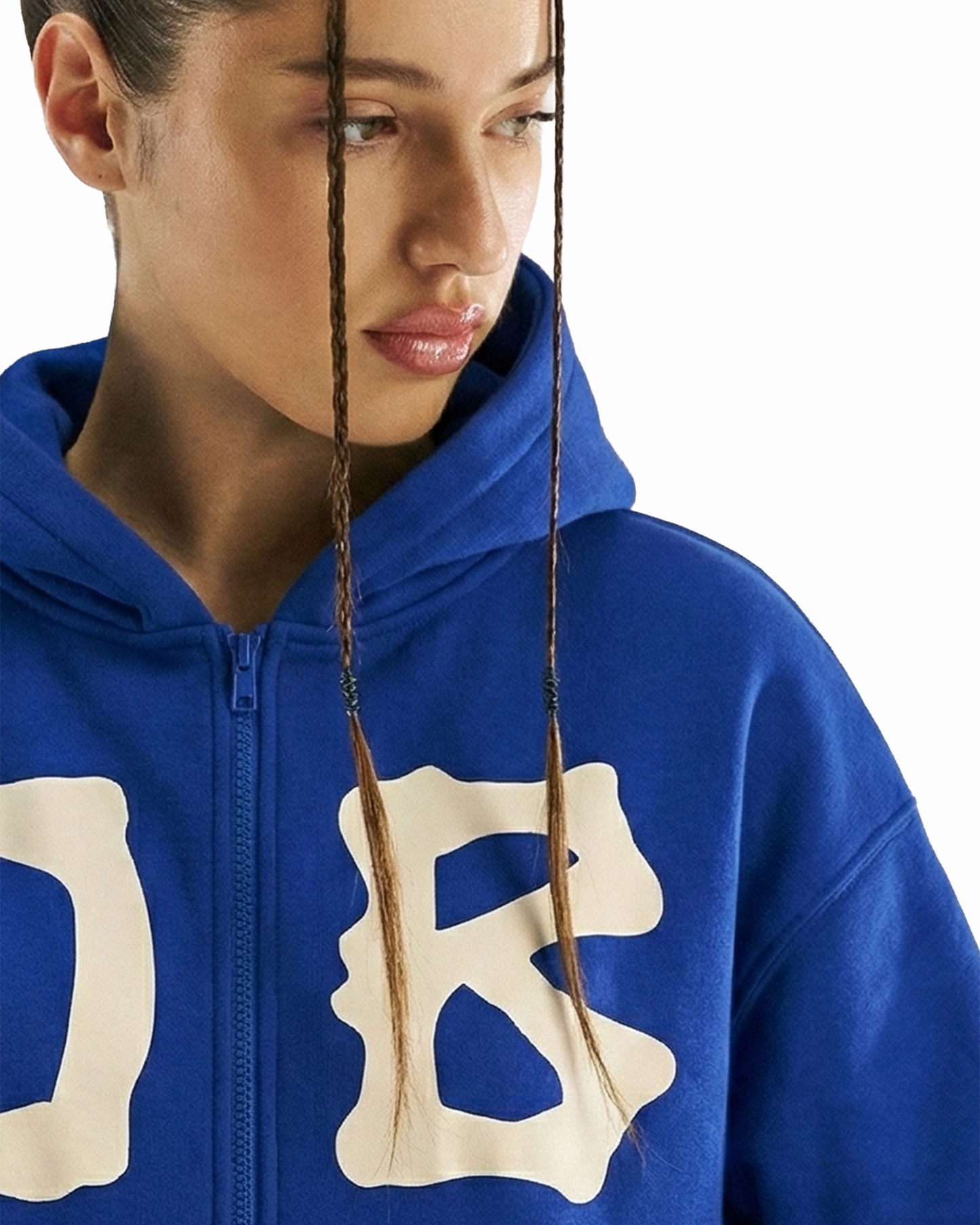 Bone Zipper Royal Blue