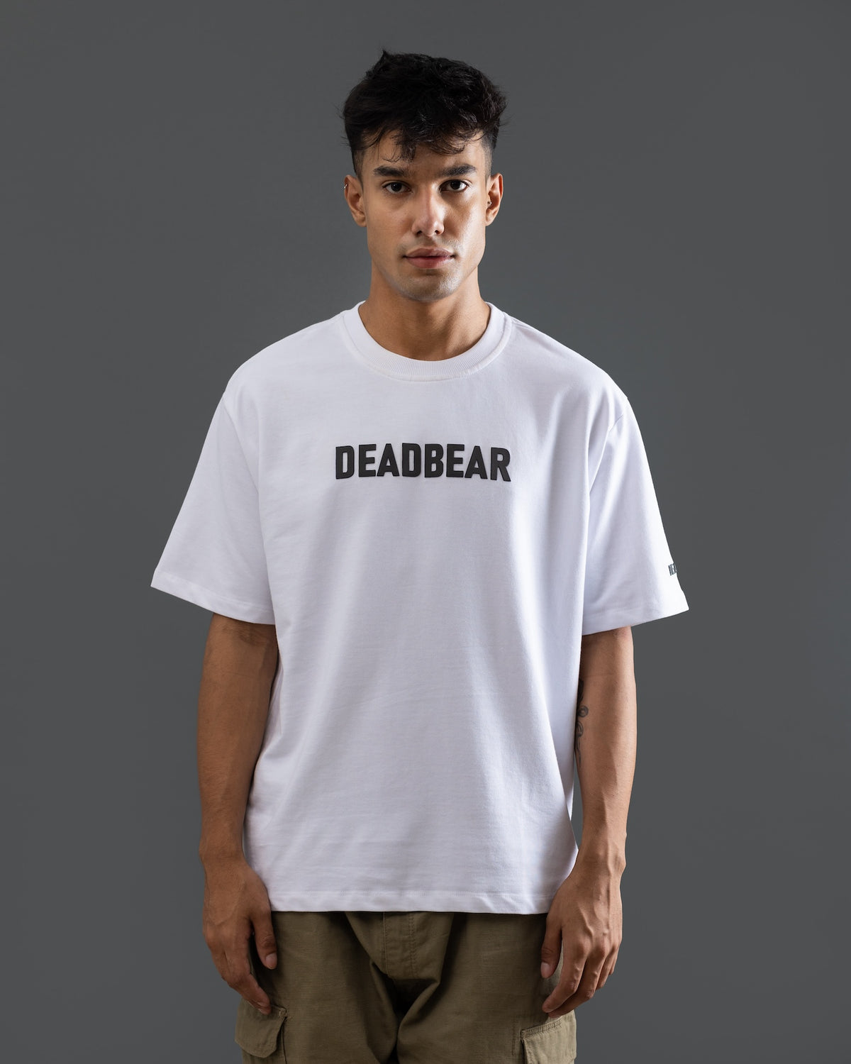 Basic White Tee – DEADBEAR