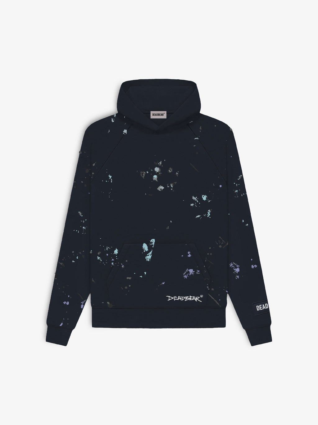 Grumpy Bear Hoodie Navy