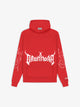 Flames Hoodie Red