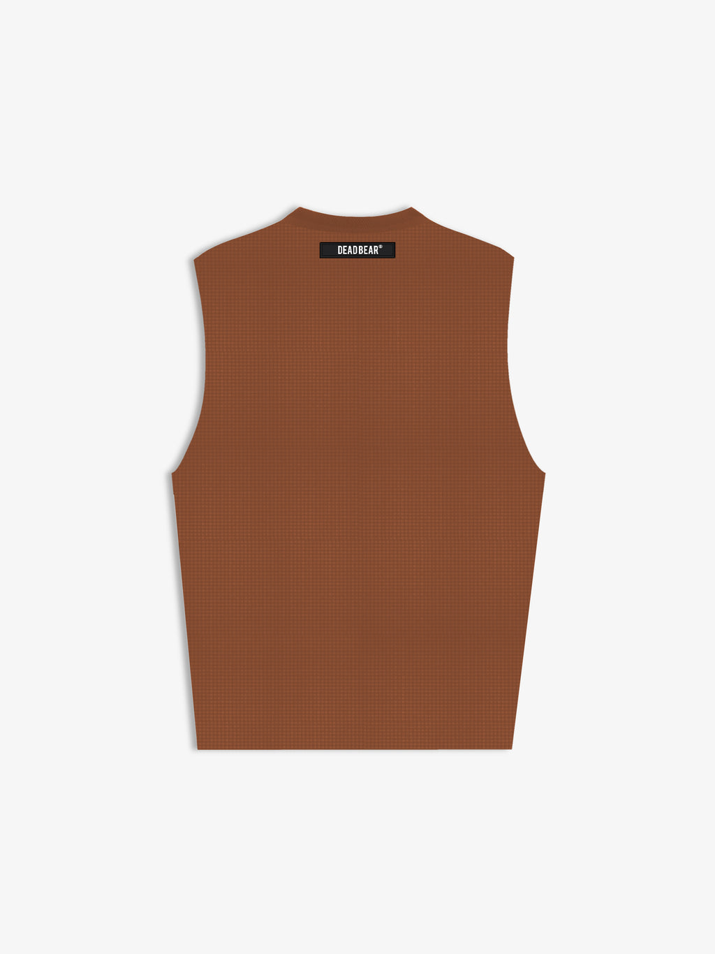 Waffle Tank Brown
