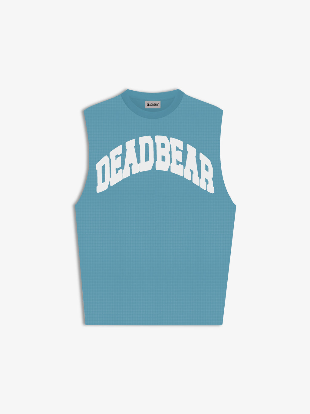 Waffle Tank Powder Blue