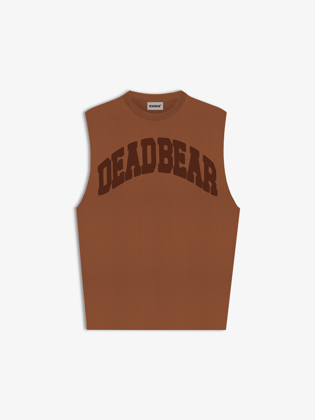 Waffle Tank Brown