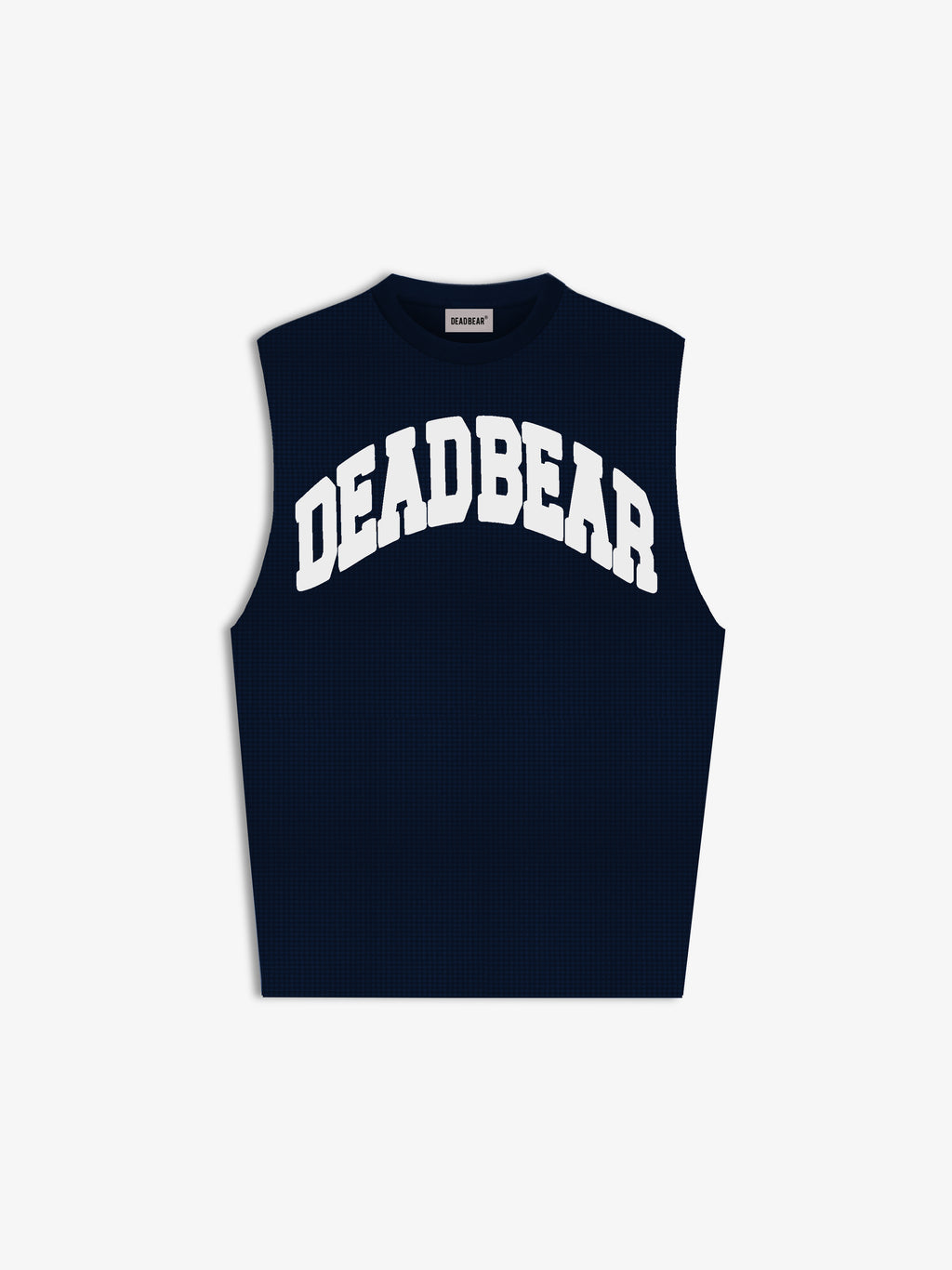 Waffle Tank Navy