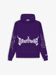 Flames Hoodie Purple