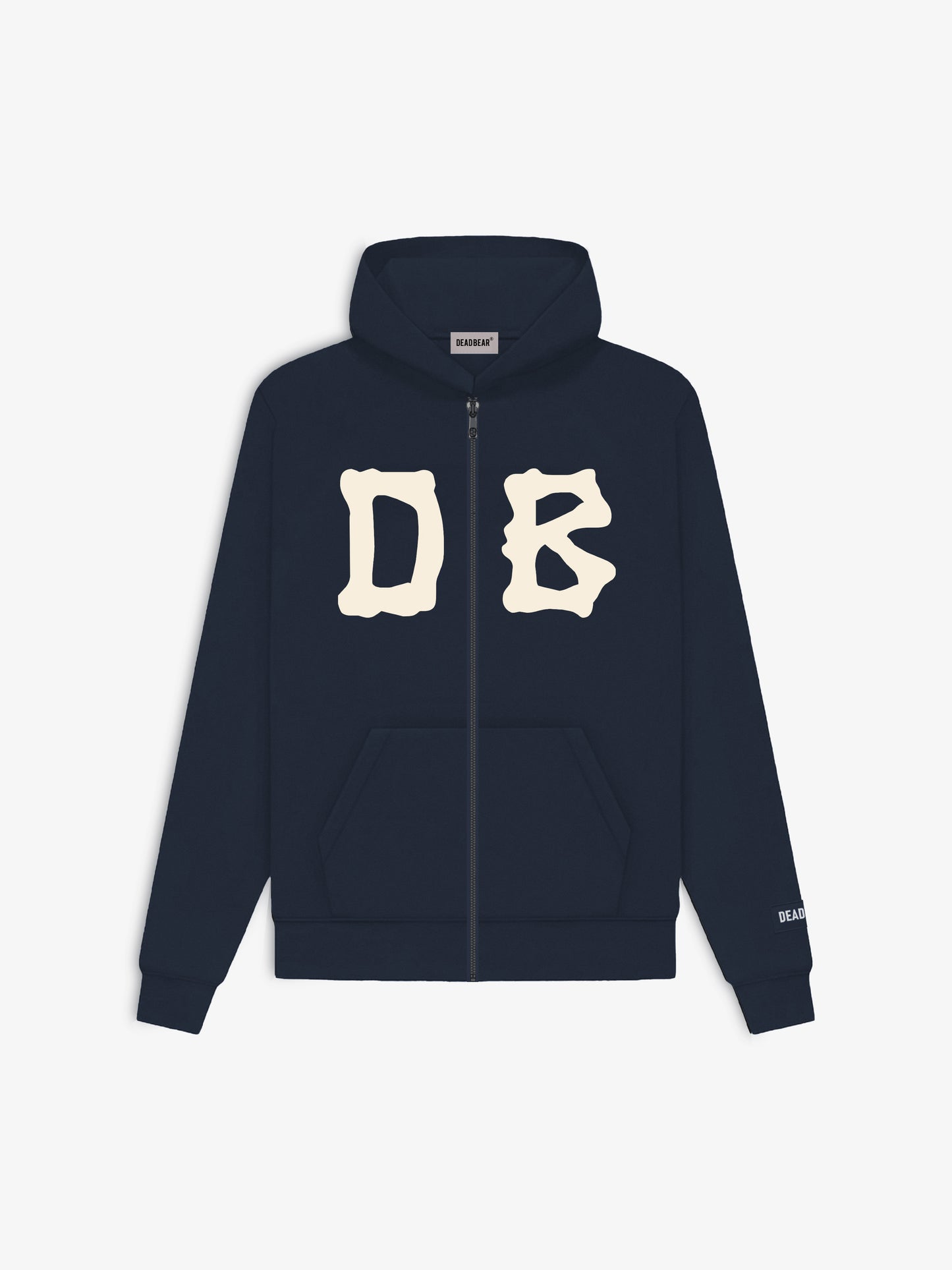 Bone Zipper Navy