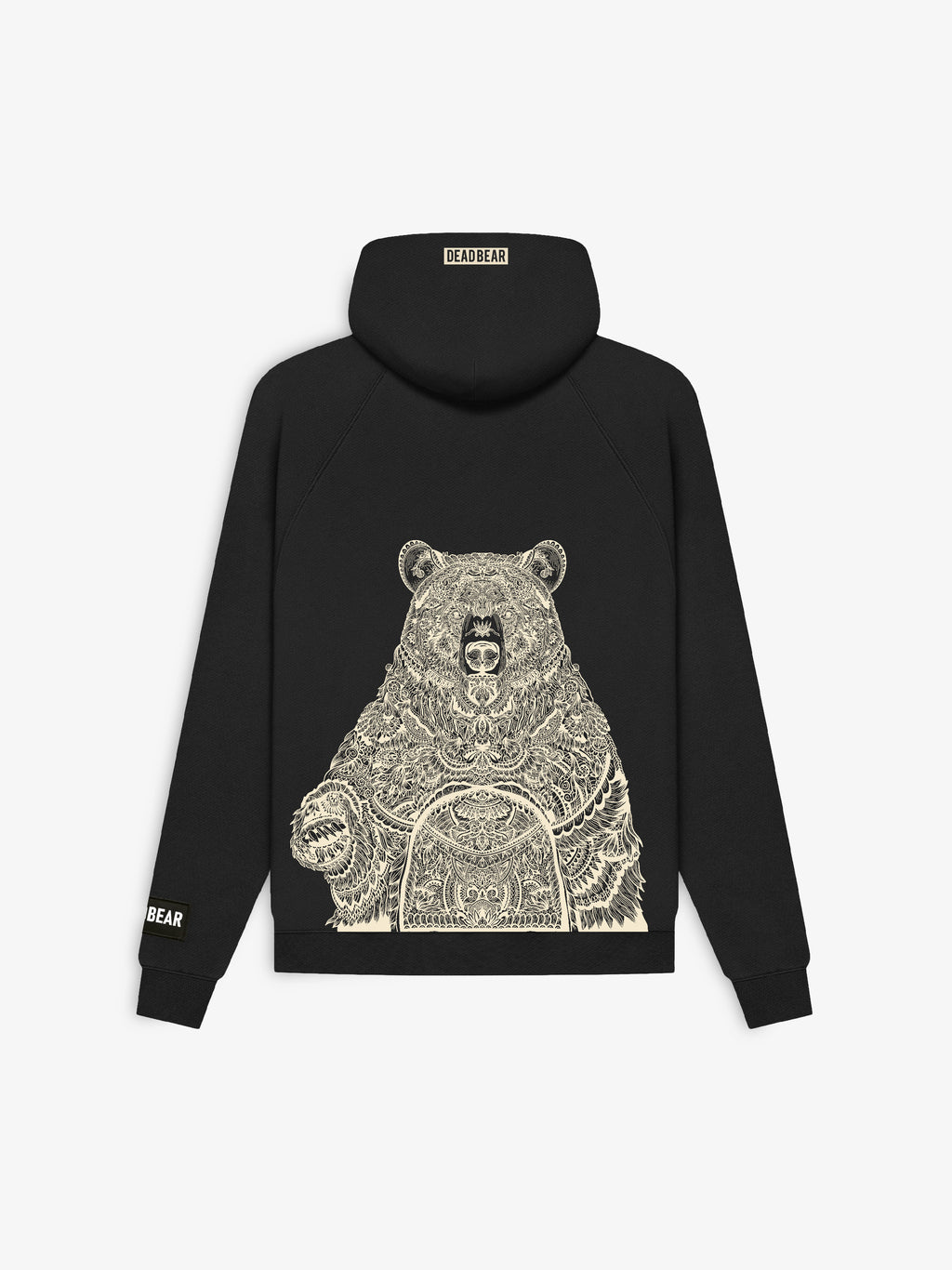 Mandala Hoodie Black