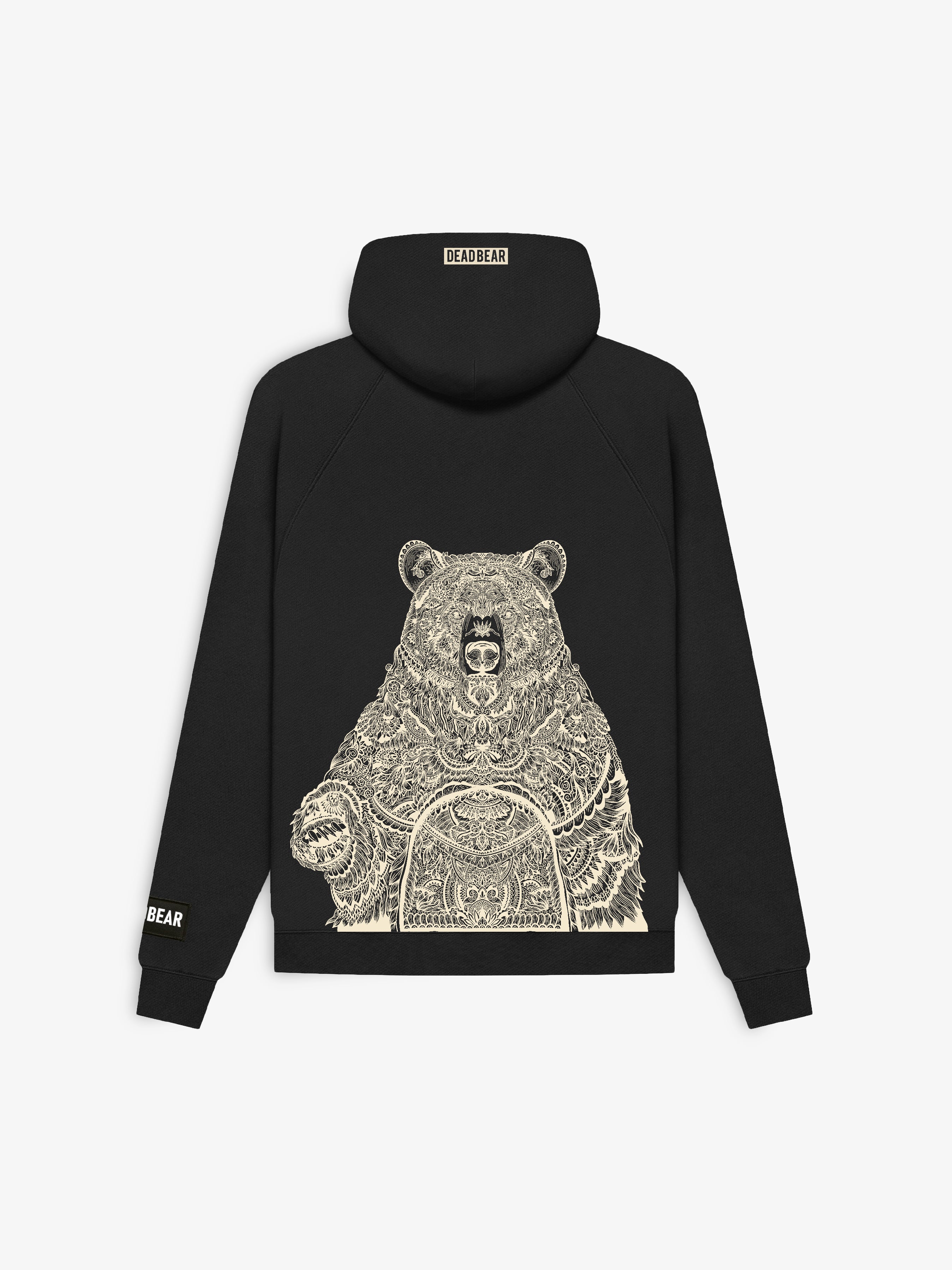 Mandala Hoodie Black