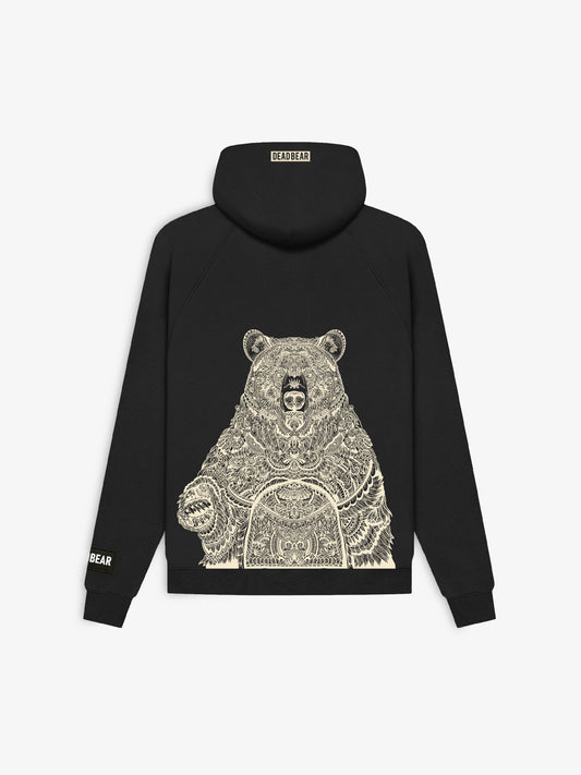 Mandala Hoodie Black